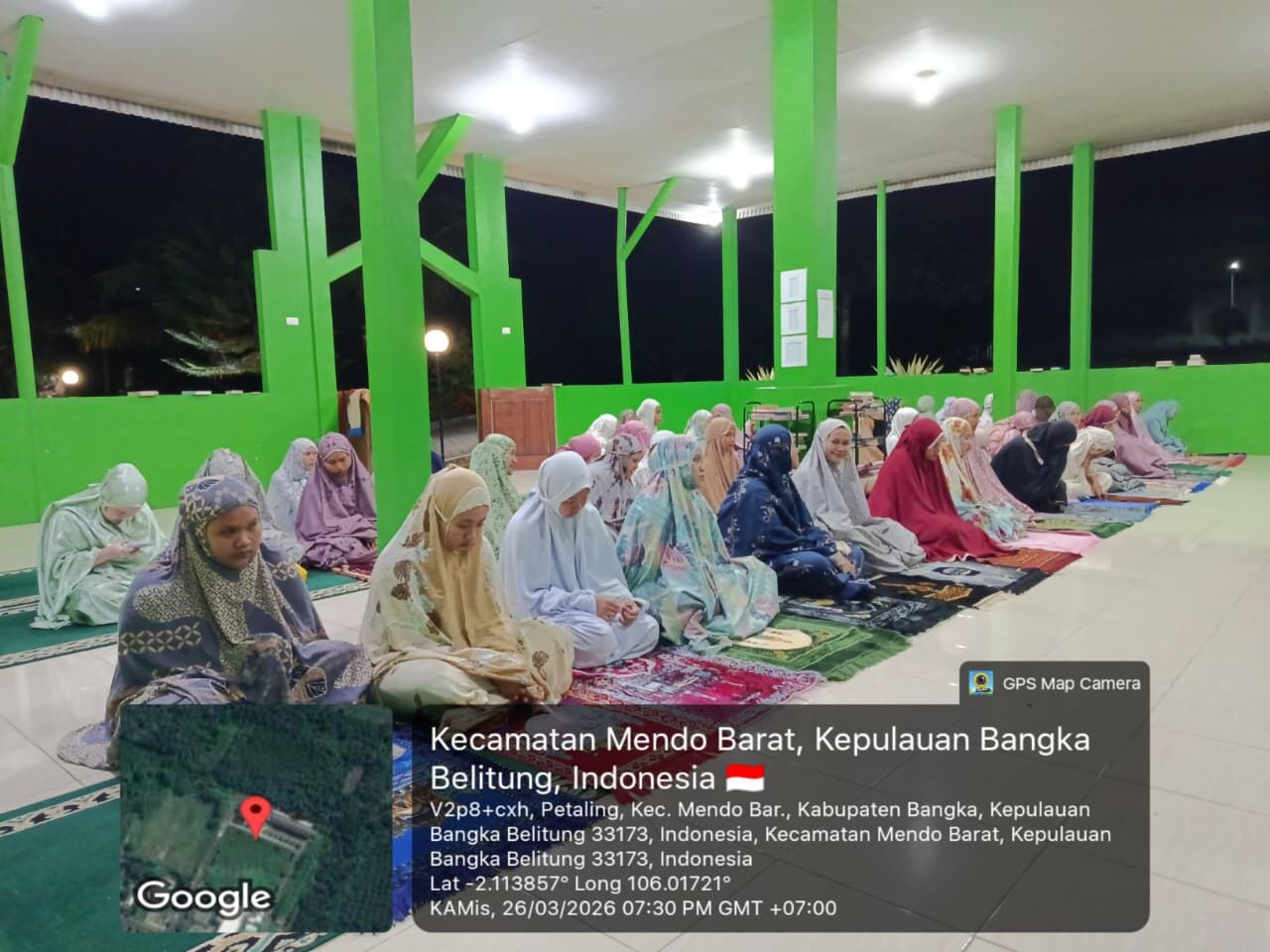Mahasantri Ma’had Al-Jami’ah IAIN SAS Babel Awali Kegiatan Pasca Idul Fitri dengan Yasinan dan Doa Bersama