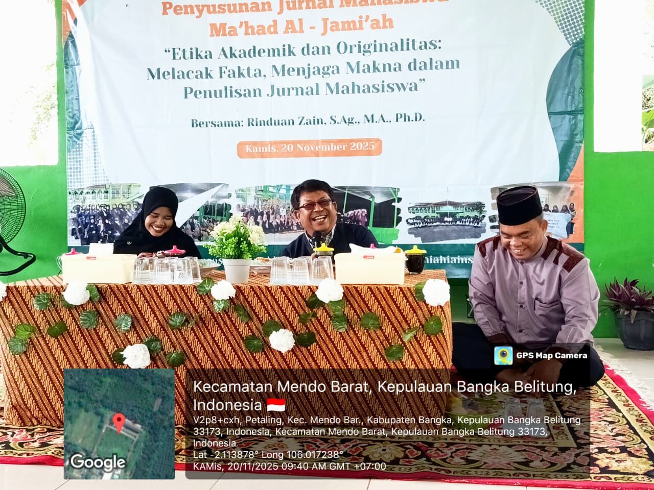 Menguatkan Integritas Ilmiah: Workshop Penulisan Jurnal Mahasiswa Ma’had Al-Jami’ah Fokus pada Etika dan Originalitas