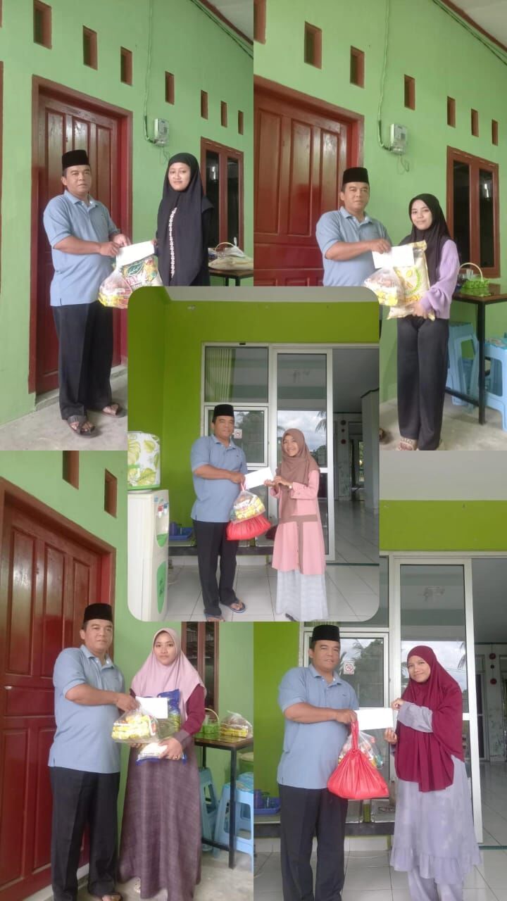 Penyaluran Bantuan Zakat Fitrah dan Zakat Maal Tahun 1446 H/2025 M oleh Masjid Al-Fitrah dan Masjid Nurrohman Pangkalpinang kepada Mahasantri Ma'had Al-Jami'ah IAIN SAS Bangka Belitung