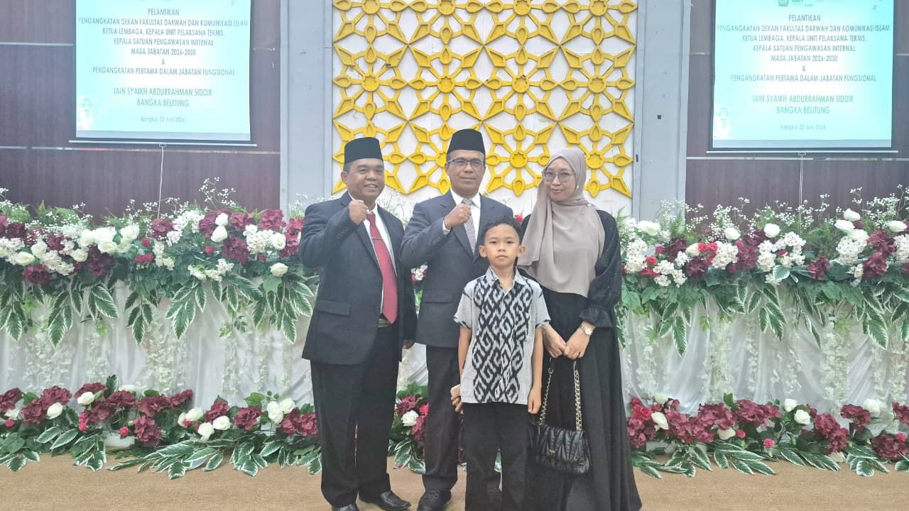Rektor IAIN SAS Bangka Belitung Lantik Sejumlah Pejabat, H. Winarno, M.H.I., C.Med., Kembali Dipercaya Pimpin UPT. Ma’had Al-Jami’ah Periode 2026–2030