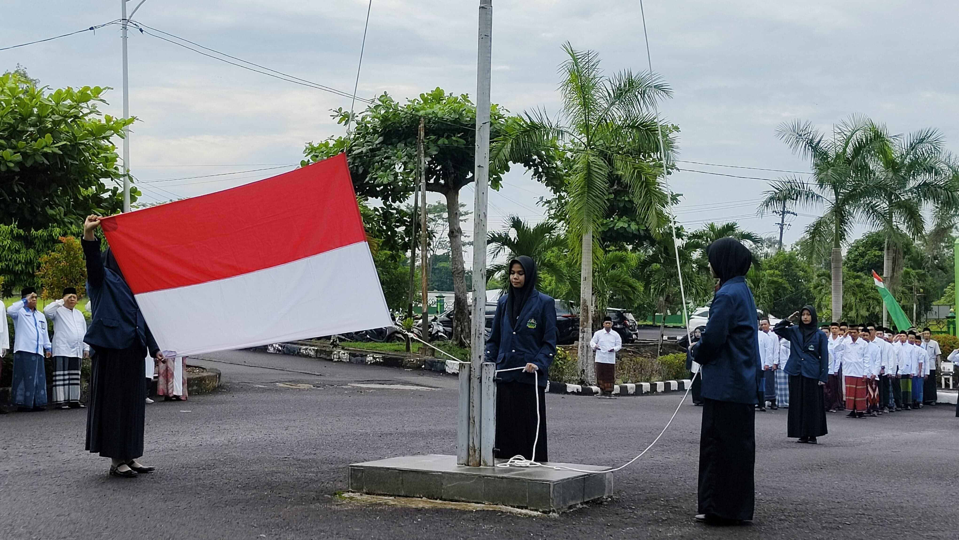Sambut hari Santri Nasional, Mahasantri Al-Jami’ah IAIN SAS Bangka Belitung Siap Teladani Pendahulu Demi Keutuhan Bangsa