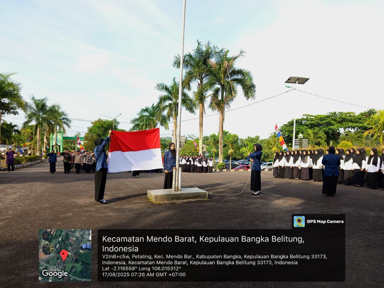 Sinergi Religius dan Nasionalisme: Mahasantri Ma’had Al-Jami’ah Tampilkan Dedikasi sebagai Petugas Upacara HUT ke-80 RI