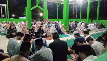 Ajang Yasinan bersama, Mahasantri Ma’had Al-Jami’ah ajak jama’ah tekun menuntut ilmu