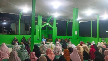 Gelar Yasinan Bersama, Mahasantri Ma’had Al-Jami’ah Institut Agama Islam Negeri IAIN SAS Babel memperingati Lebaran Puasa Syawal 1446 H