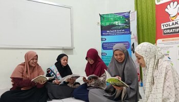 Pojok Baca Hadir di Ma’had Al-Jami’ah melalui Hibah Koleksi Perpustakaan IAIN SAS Babel