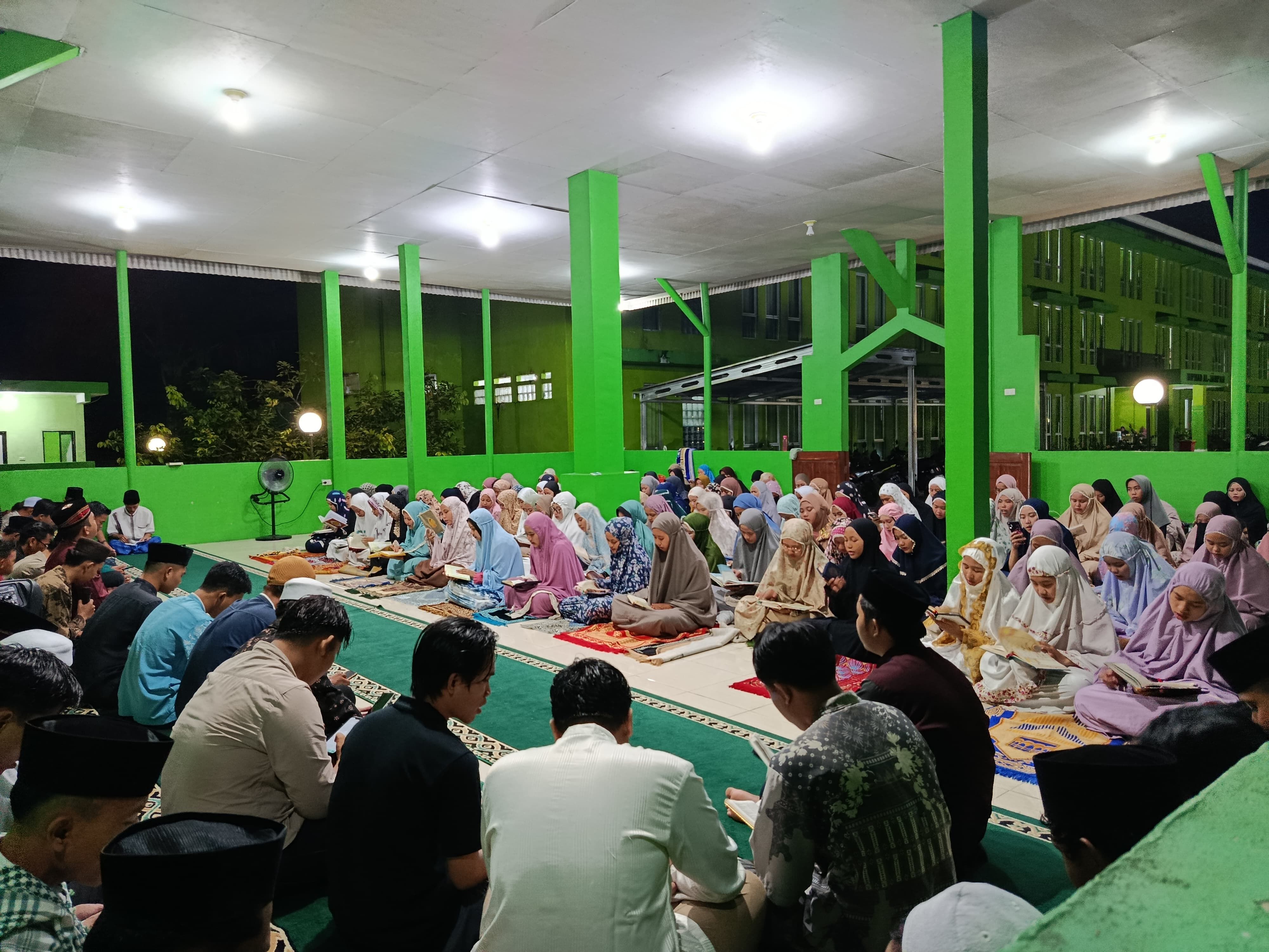 Yasinan Bersama, Mahasantri Ma’had Al-Jami’ah Institut Agama Islam Negeri IAIN SAS Babel ajak jama’ah belajar bersyukur atas nikmat Allah SWT.